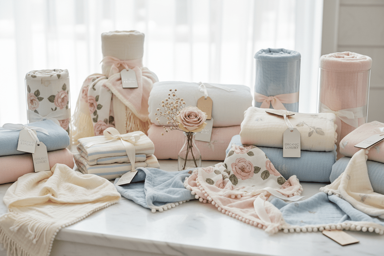 The LTBaby Blankets & Swaddles Collection - LittleTreasures