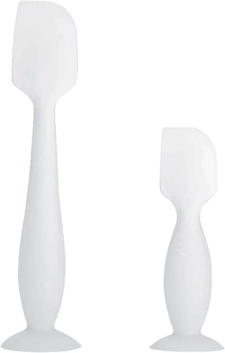 2 Pack Baby Diaper Cream Spatula - Baby Diaper Rash Cream Applicator for Butt Paste Diaper Cream - Diaper Cream Brush for Newborn Baby Essentials (Brown) - LittleTreasures