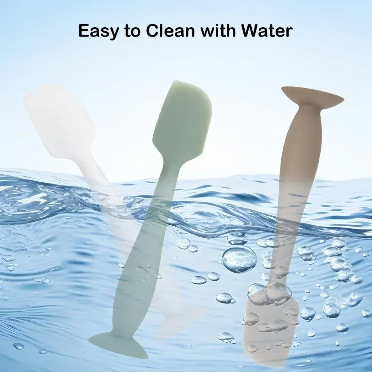 2 Pack Baby Diaper Cream Spatula - Baby Diaper Rash Cream Applicator for Butt Paste Diaper Cream - Diaper Cream Brush for Newborn Baby Essentials (Brown) - LittleTreasures