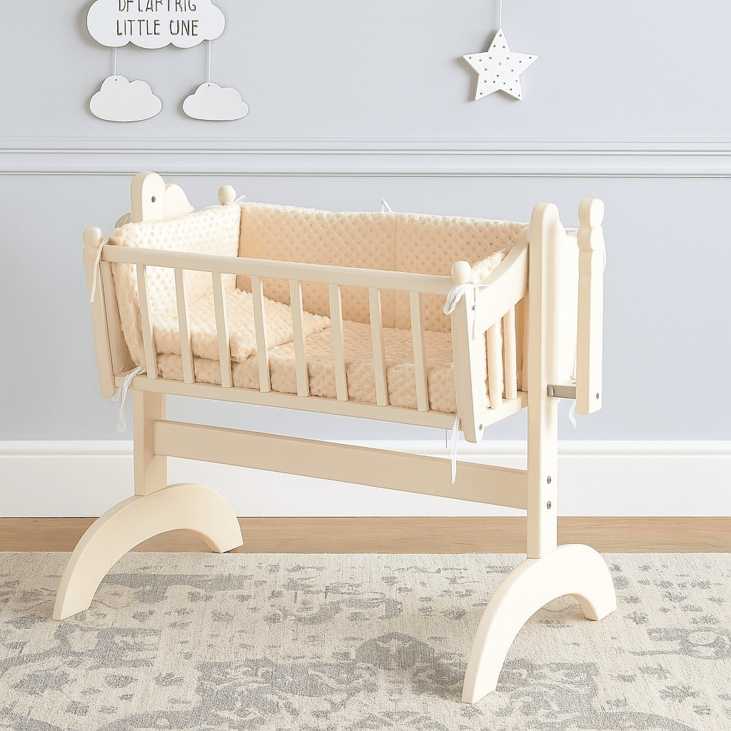 2pc Dimple Crib/Cradle Quilt & Bumper Bedding Set - LittleTreasures