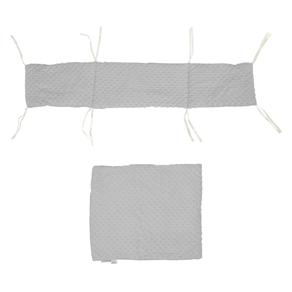 2pc Dimple Crib/Cradle Quilt & Bumper Bedding Set - LittleTreasures