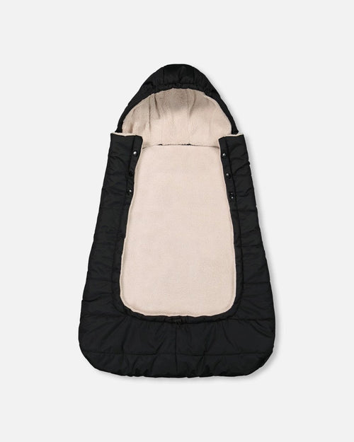 3 - In - 1 Multifunction Cover For Car Seat, Stroller, And Baby Carrier In Black - LittleTreasures