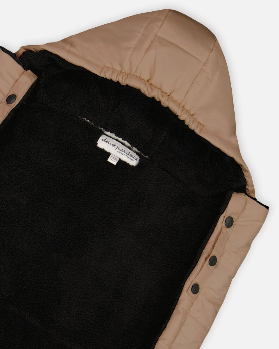 3 - In - 1 Multifunction Cover For Car Seat, Stroller, And Baby Carrier In Chanterelle - LittleTreasures