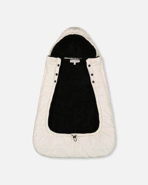 3 - In - 1 Multifunction Cover For Car Seat, Stroller, And Baby Carrier In Off - White - LittleTreasures