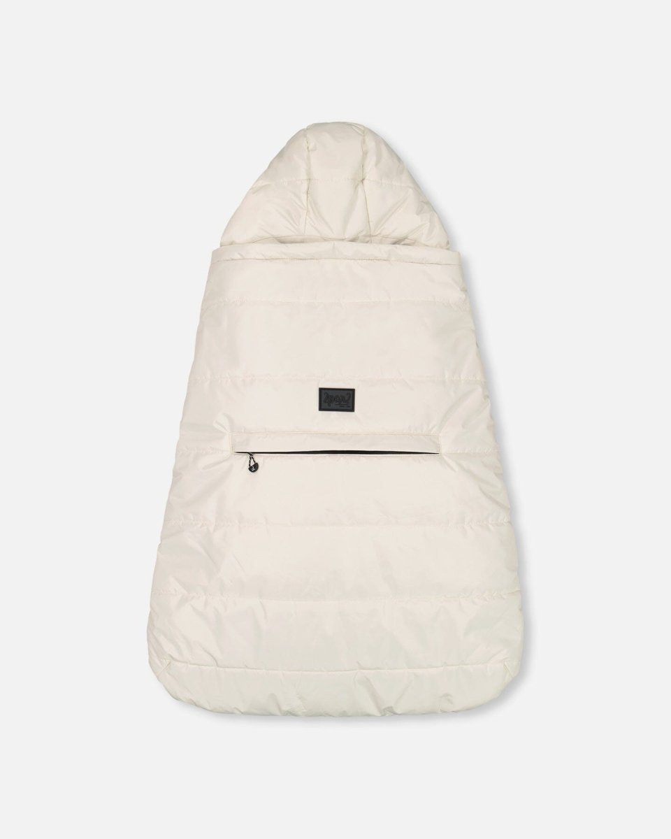 3 - In - 1 Multifunction Cover For Car Seat, Stroller, And Baby Carrier In Off - White - LittleTreasures