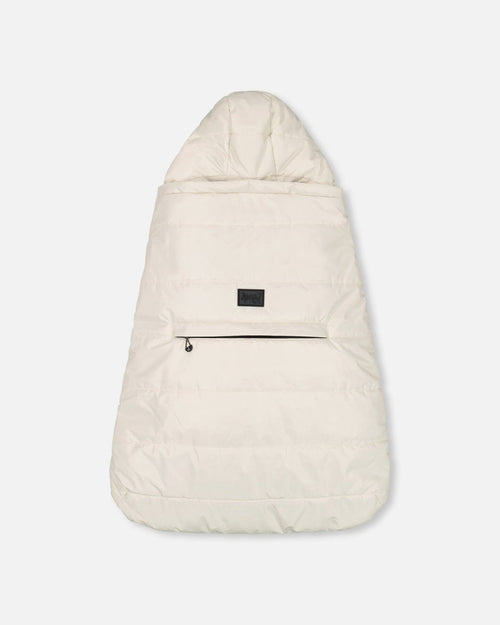 3 - In - 1 Multifunction Cover For Car Seat, Stroller, And Baby Carrier In Off - White - LittleTreasures