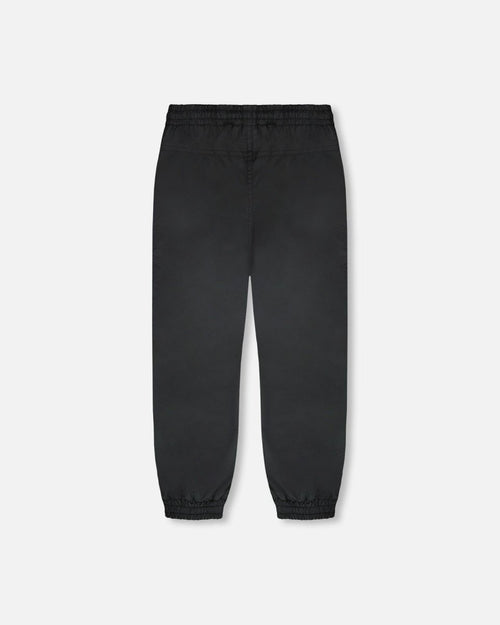 3 - In - 1 Two - Piece Mid - Season Outerwear Set Black And Brown - LittleTreasures