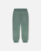 3 - In - 1 Two - Piece Mid - Season Outerwear Set Pink Smiling Flower Print - LittleTreasures