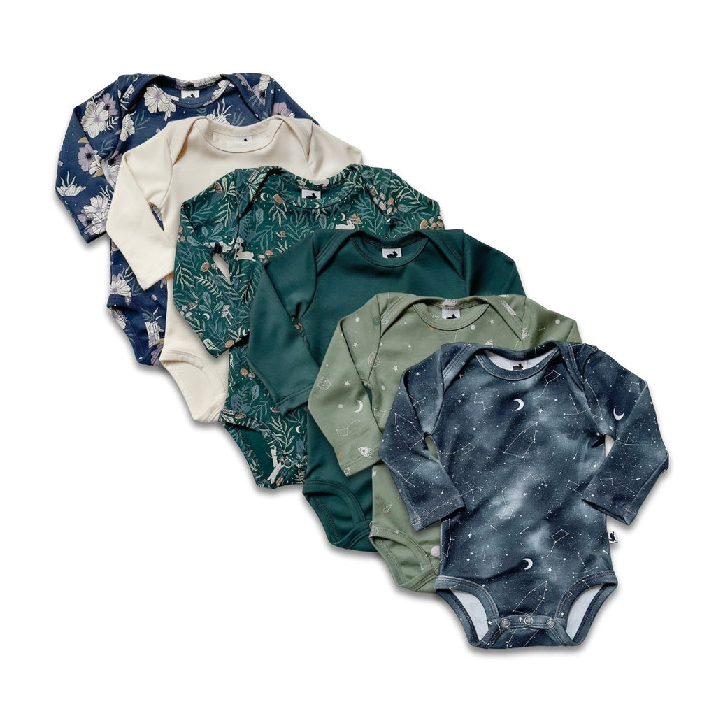 Bamboo Baby Long-Sleeved Onesie