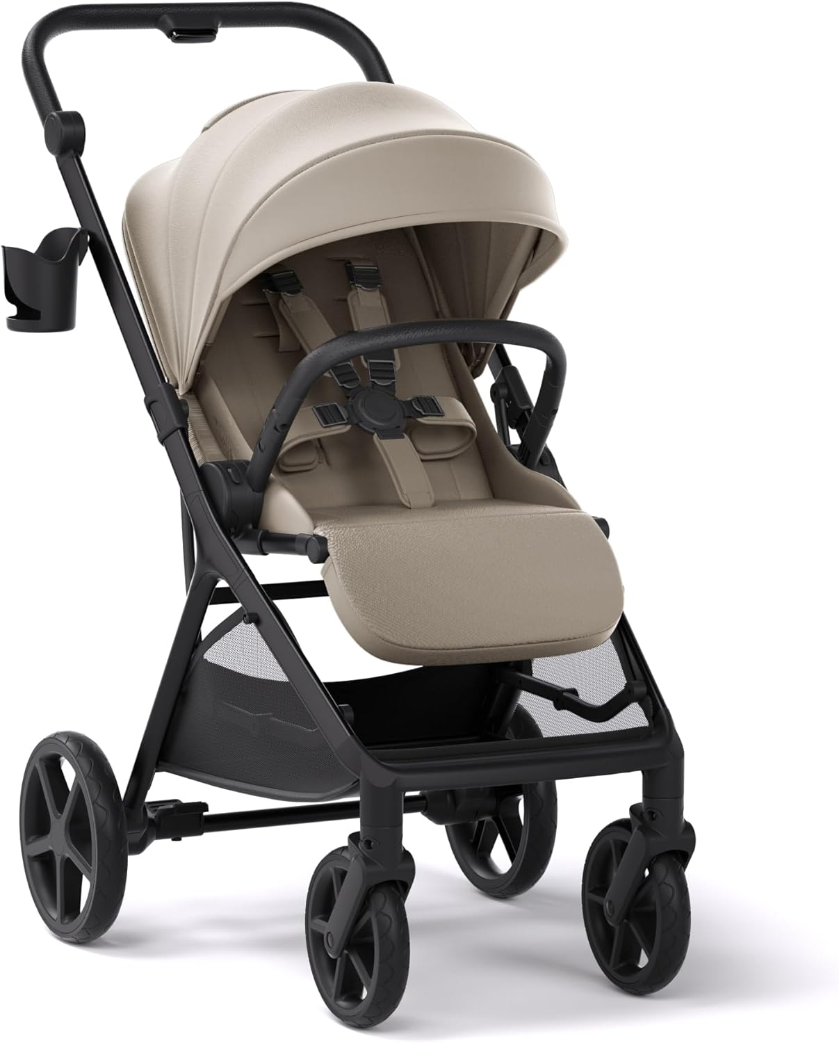 All-Terrain One-Hand Fold Stroller with UV50+ Canopy
