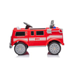 12V Freddo Fire Truck 1 Seater Ride on - LittleTreasures