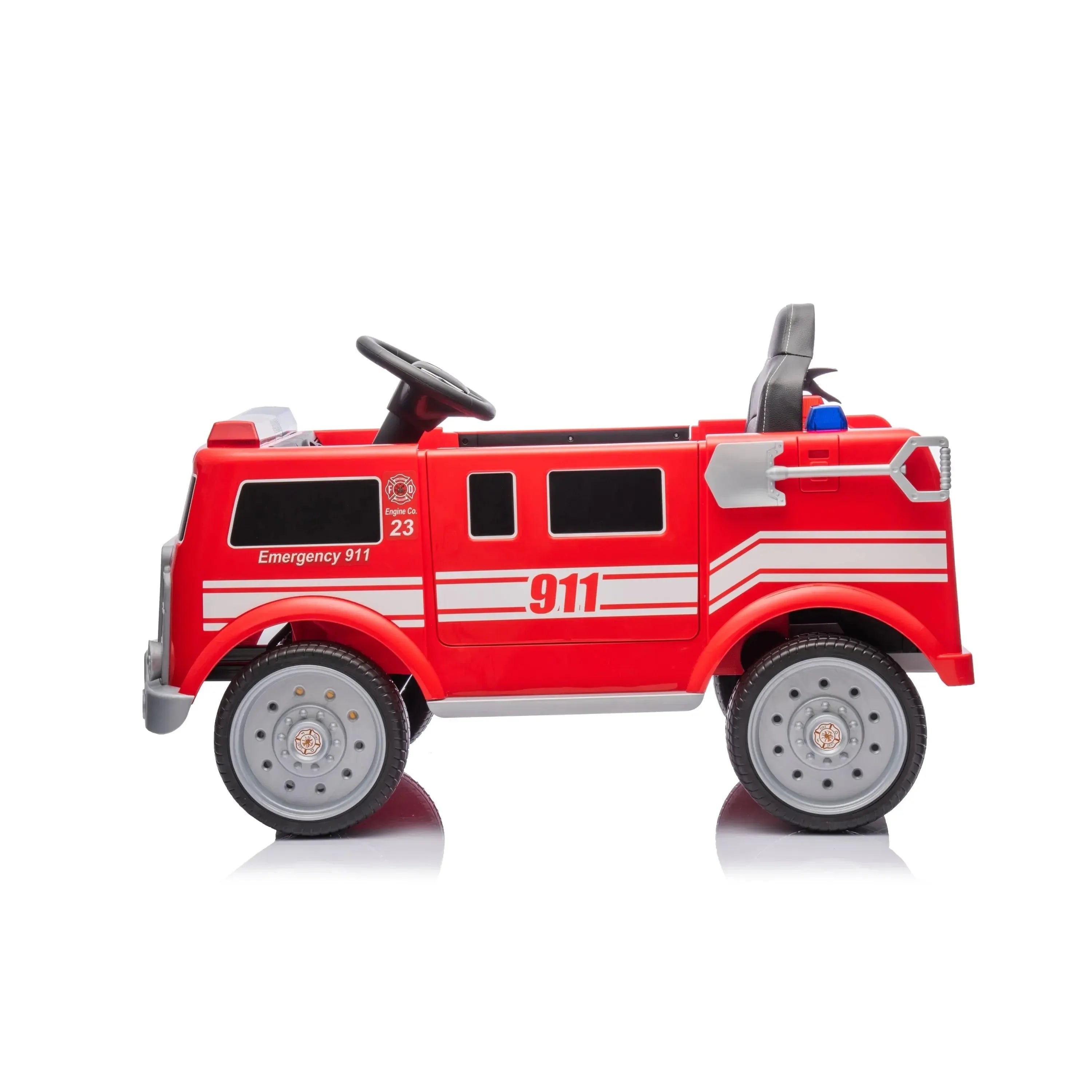 12V Freddo Fire Truck 1 Seater Ride on - LittleTreasures