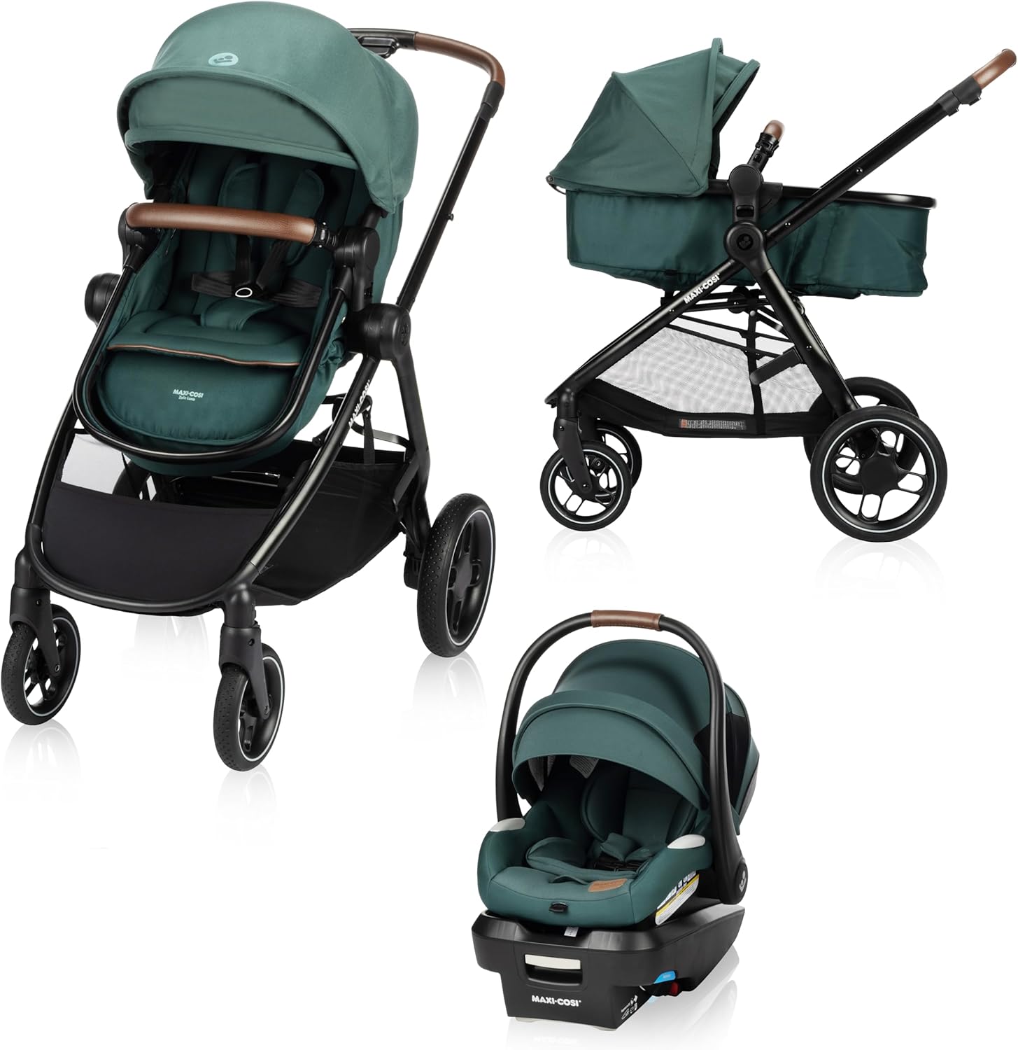 Maxi-Cosi Zelia Luxe 5-in-1 Modular Travel Stroller System