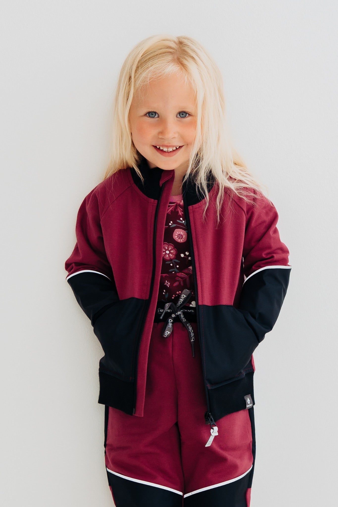 Sweat jacket with waterproof details ESPEN