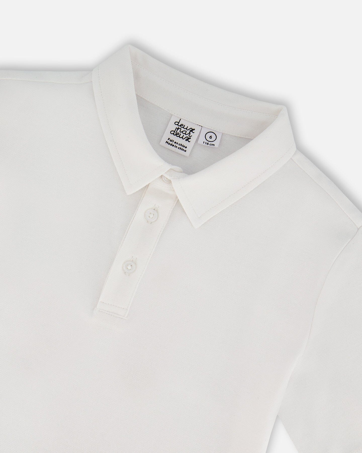 Short Sleeve Polo Shirt White