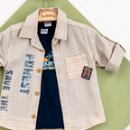 Slick Soldier Boys Casual Set