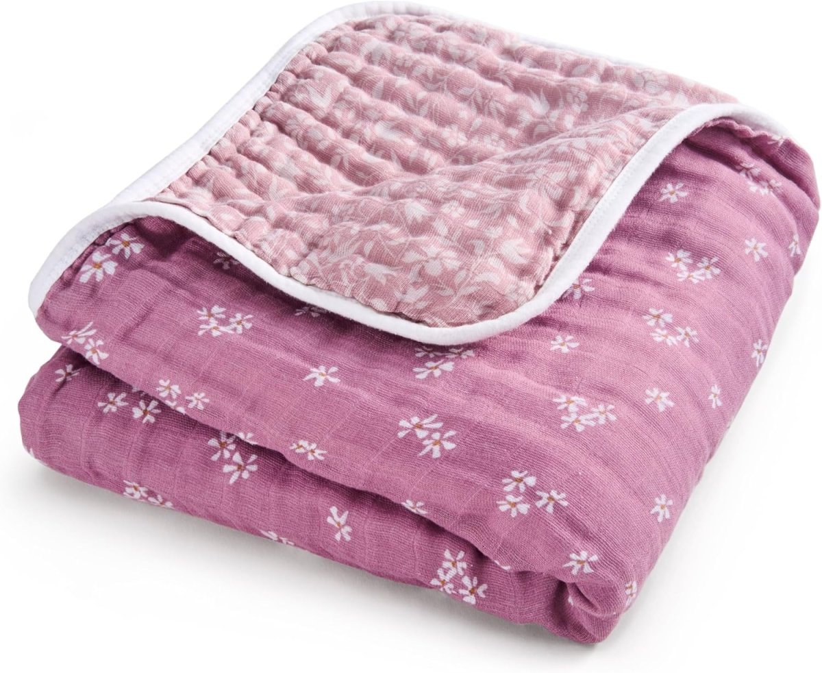 aden + anais Dream Blanket, Boutique Muslin Baby Blankets for Girls & Boys, Lightweight Newborn Nursery & Crib Blanket, Unisex Toddler & Infant Bedding, Shower & Registry Gift, Hogwarts Essentials - LittleTreasures