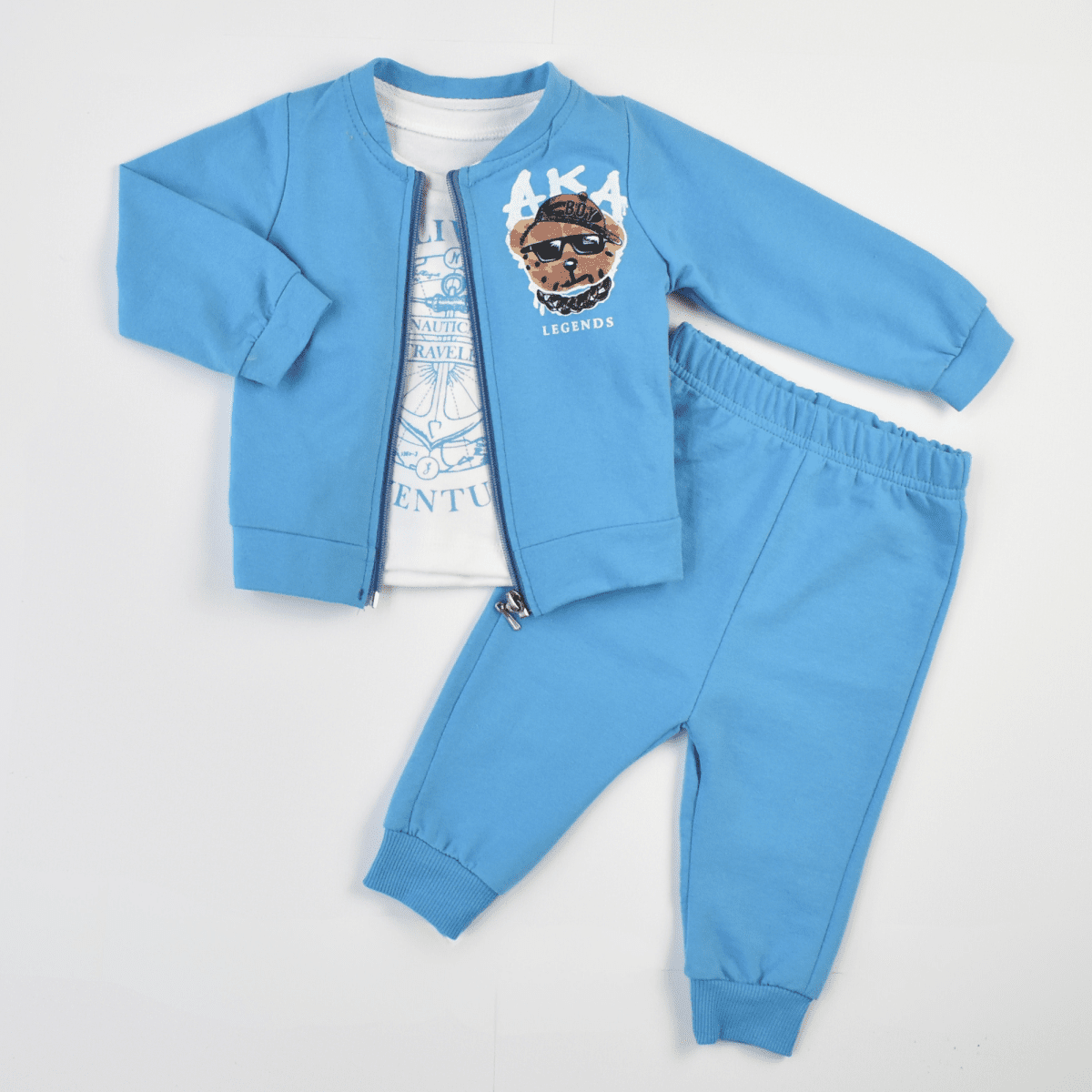 Aka Dog Cotton Joggers Set - LittleTreasures