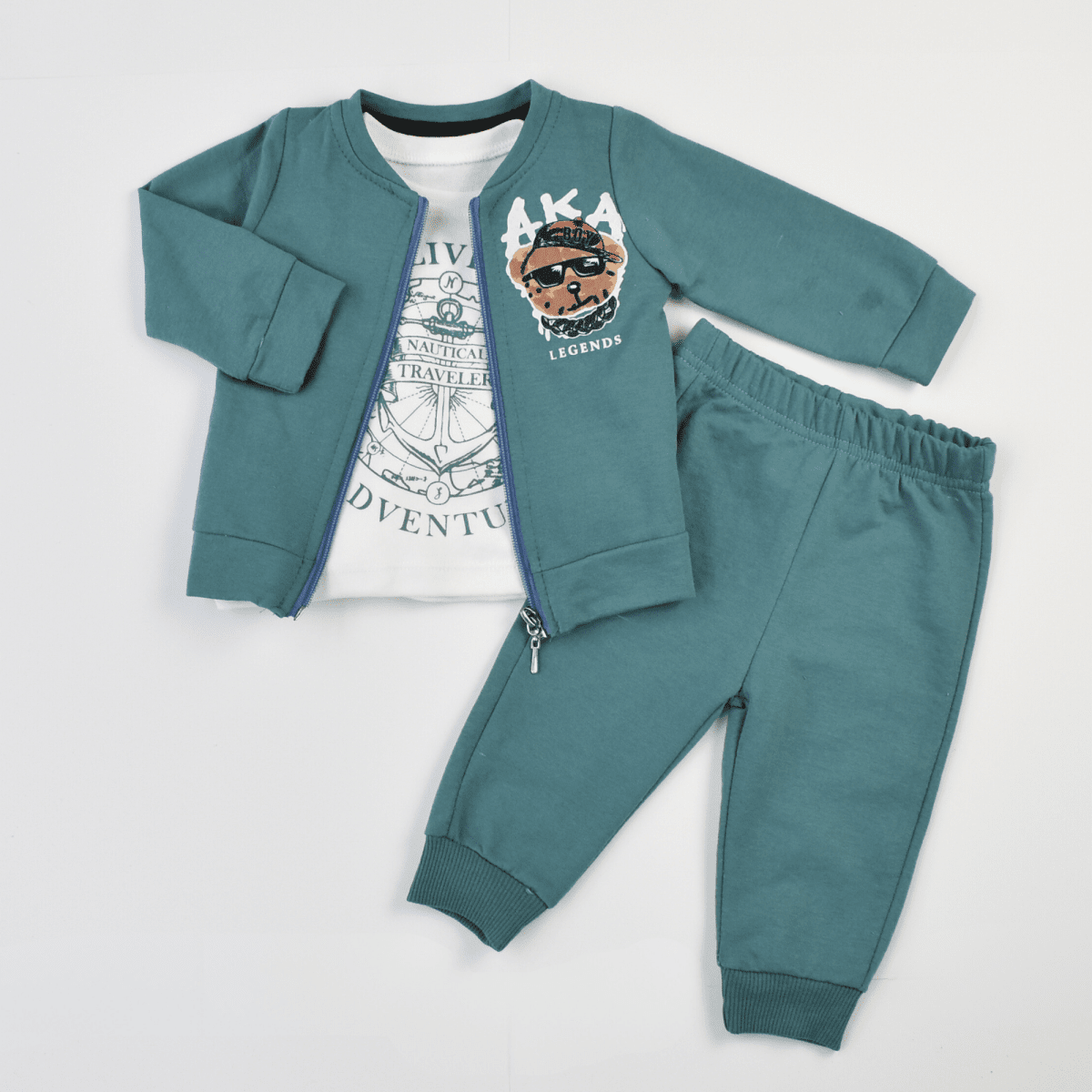 Aka Dog Cotton Joggers Set - LittleTreasures
