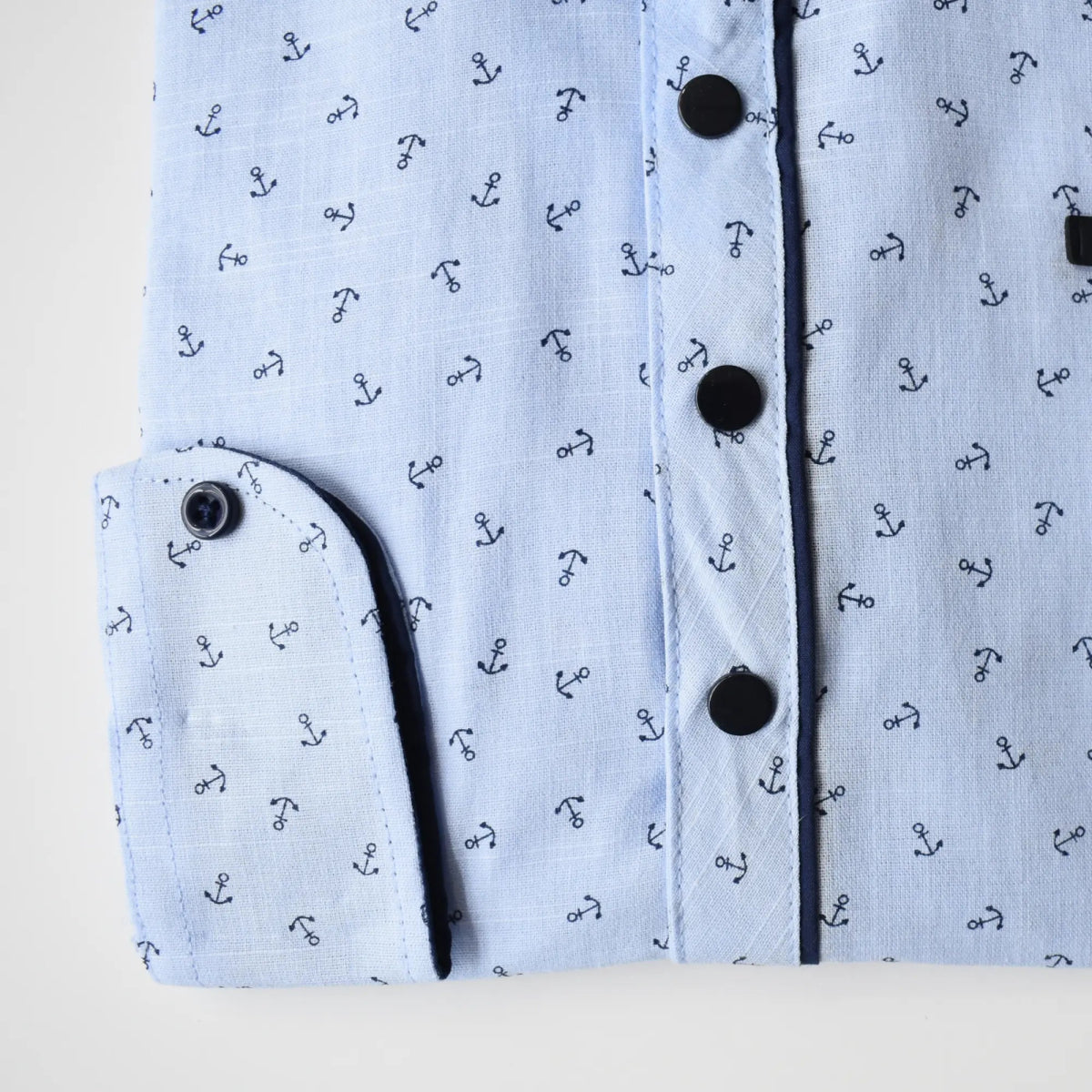 Anchor Boys Cotton Shirt - LittleTreasures