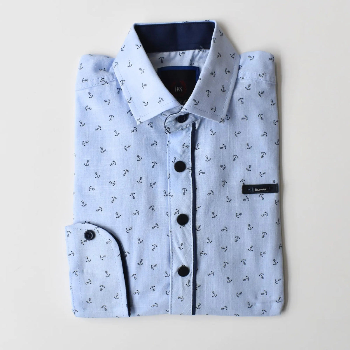 Anchor Boys Cotton Shirt - LittleTreasures