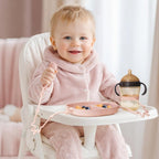 Andy Bear Boho Suction Plate Set: Safe, Fun Mealtime Essentials - LittleTreasures