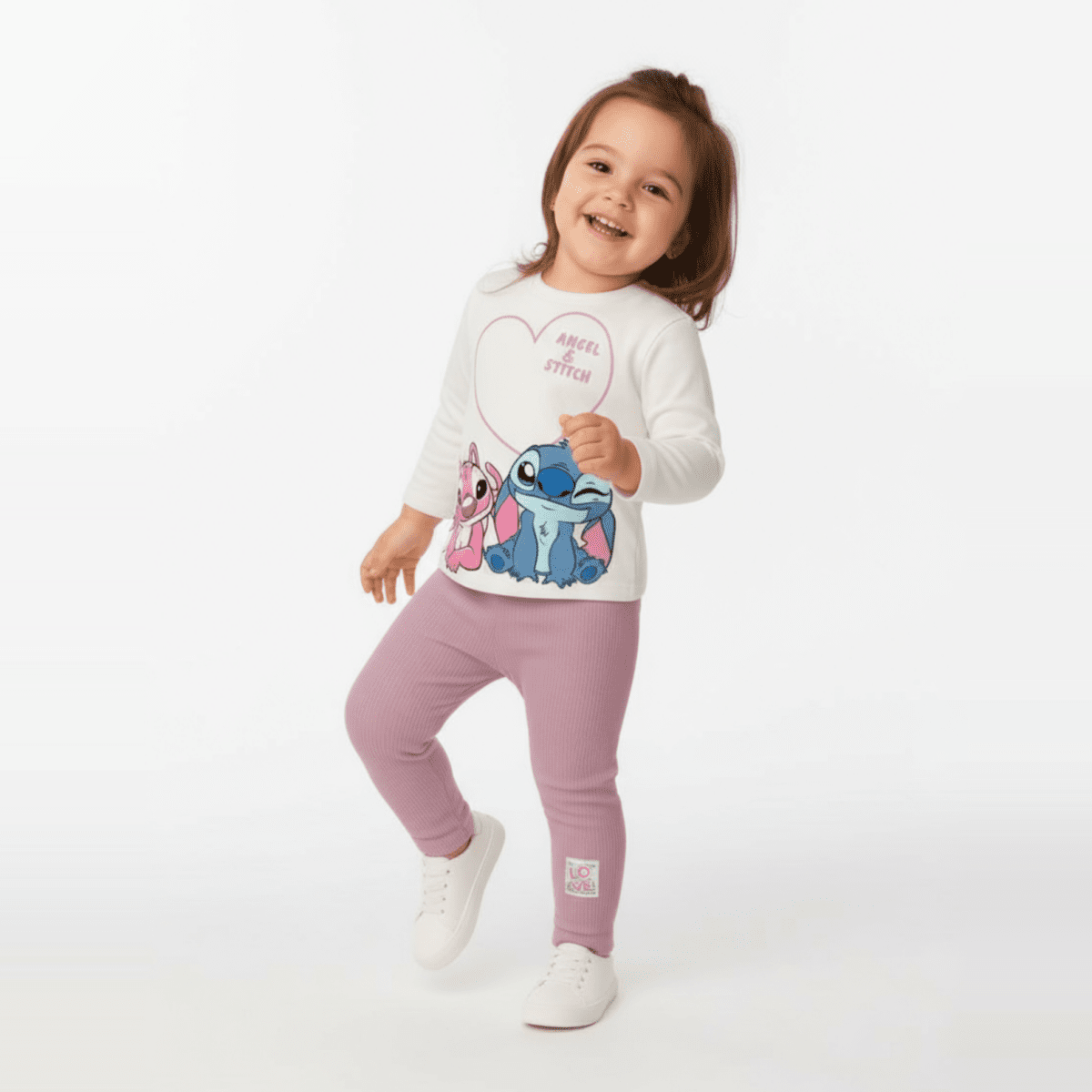 Angel Leggings Girls Casual Set - LittleTreasures