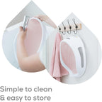 Angelcare Baby Bath Support, Aqua, for babies less than 6 months of age, Made in Canada - LittleTreasures