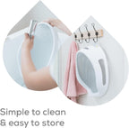 Angelcare Baby Bath Support, Aqua, for babies less than 6 months of age, Made in Canada - LittleTreasures