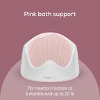 Angelcare Baby Bath Support, Aqua, for babies less than 6 months of age, Made in Canada - LittleTreasures
