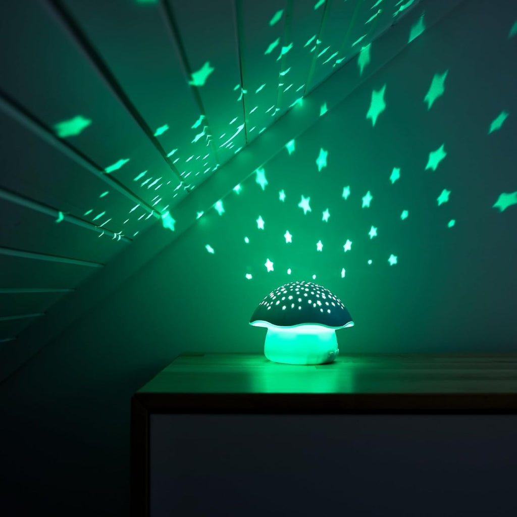 Angelcare Magical Dreams Celeste the Musical Mushroom Projector, sleep soother with a lullaby, white noises and 3 - night light colour options - LittleTreasures