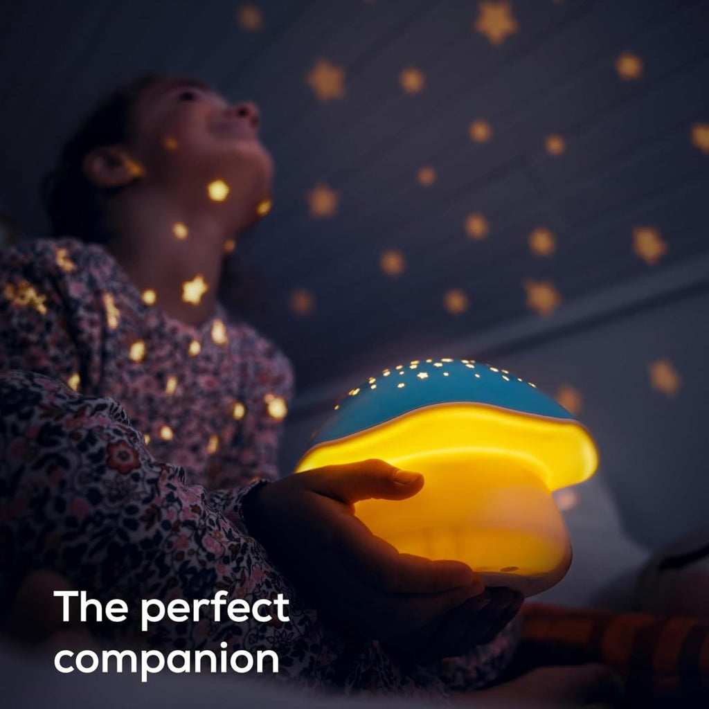 Angelcare Magical Dreams Celeste the Musical Mushroom Projector, sleep soother with a lullaby, white noises and 3 - night light colour options - LittleTreasures