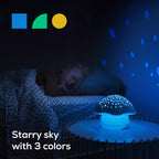 Angelcare Magical Dreams Celeste the Musical Mushroom Projector, sleep soother with a lullaby, white noises and 3 - night light colour options - LittleTreasures