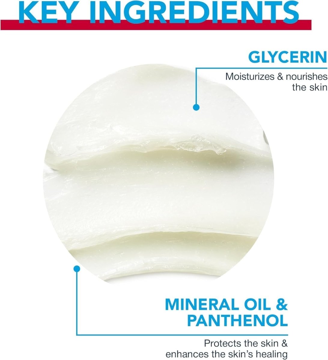 Aquaphor Baby Healing Ointment for Baby's Sensitive Skin, Multipurpose Ointment Helps Prevent Diaper Rash, Fragrance Free, Non Greasy and Non Comedogenic Body Moisturizer, 297g - LittleTreasures