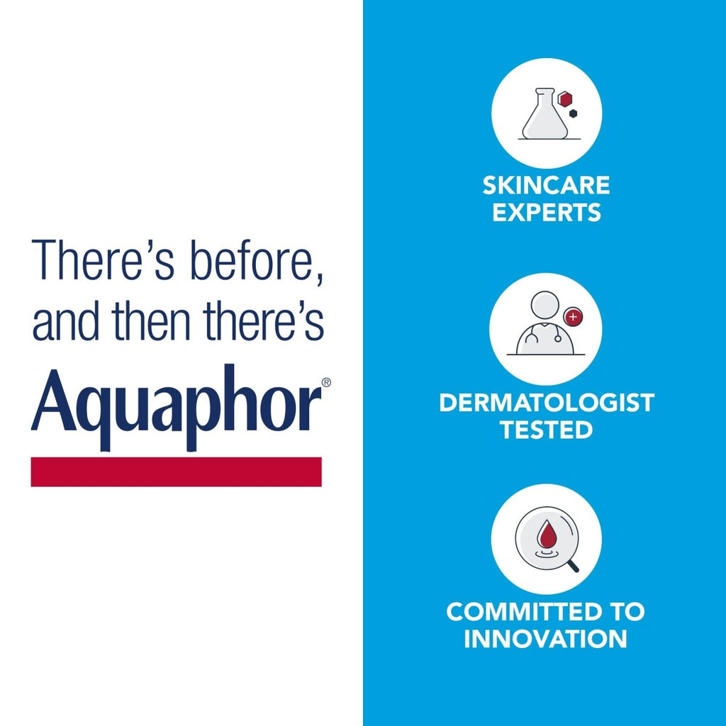 Aquaphor Baby Wash & Shampoo for Baby's Sensitive Skin, Hypoallergenic, Tear Free Baby Shampoo and Body Wash, Enriched with Provitamin B5, Fragrance Free, Recommended by U.S. Pediatricians, 500mL - LittleTreasures