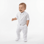 Archie's Penguin Tail Vest Set - LittleTreasures