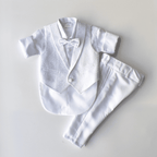 Archie's Penguin Tail Vest Set - LittleTreasures