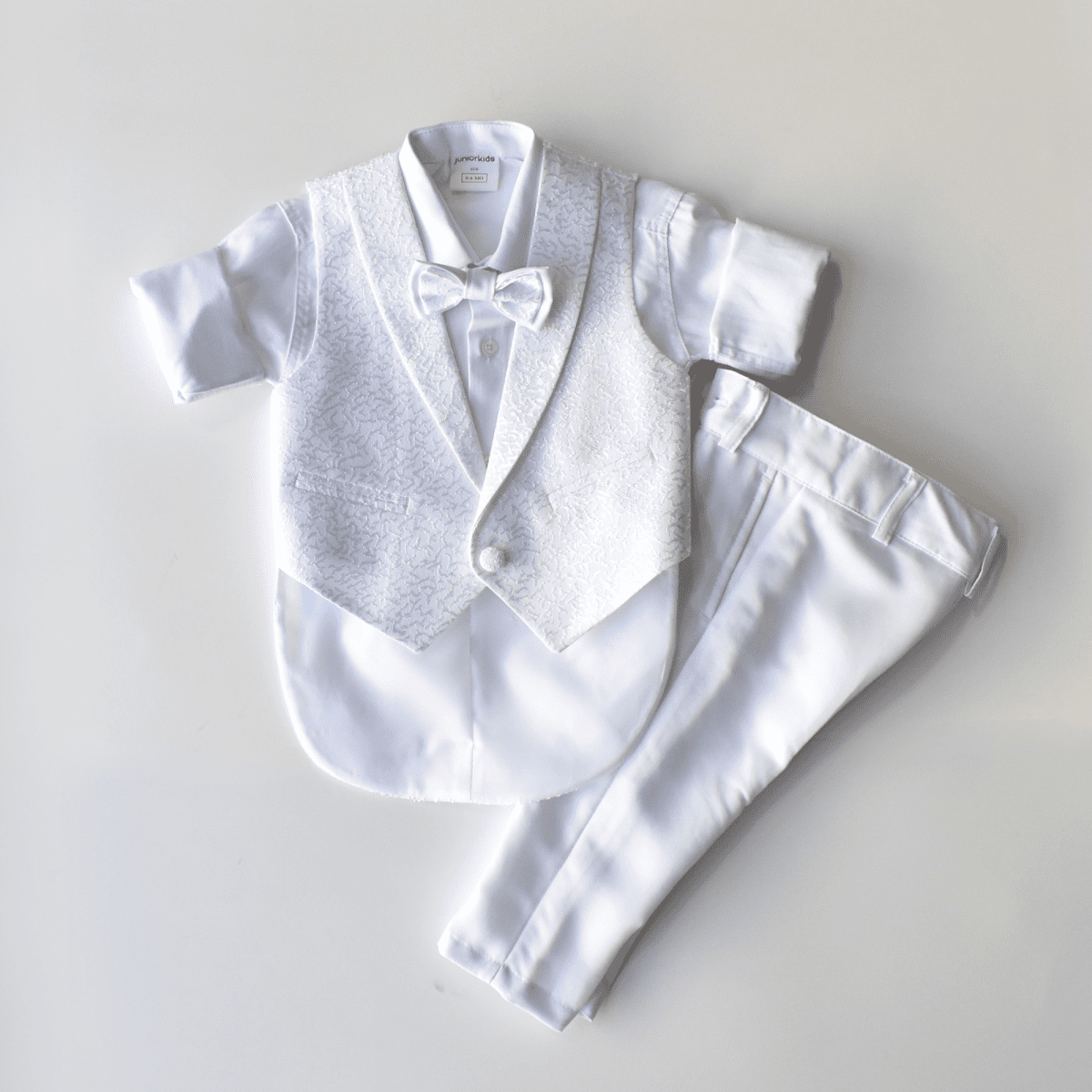 Archie's Penguin Tail Vest Set - LittleTreasures