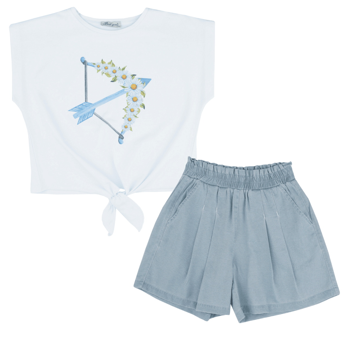Arrow Flower Girls Casual Set - LittleTreasures