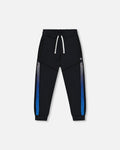 Athletic Pants Blue And Black - LittleTreasures