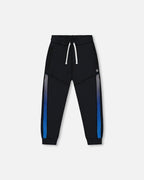 Athletic Pants Blue And Black - LittleTreasures