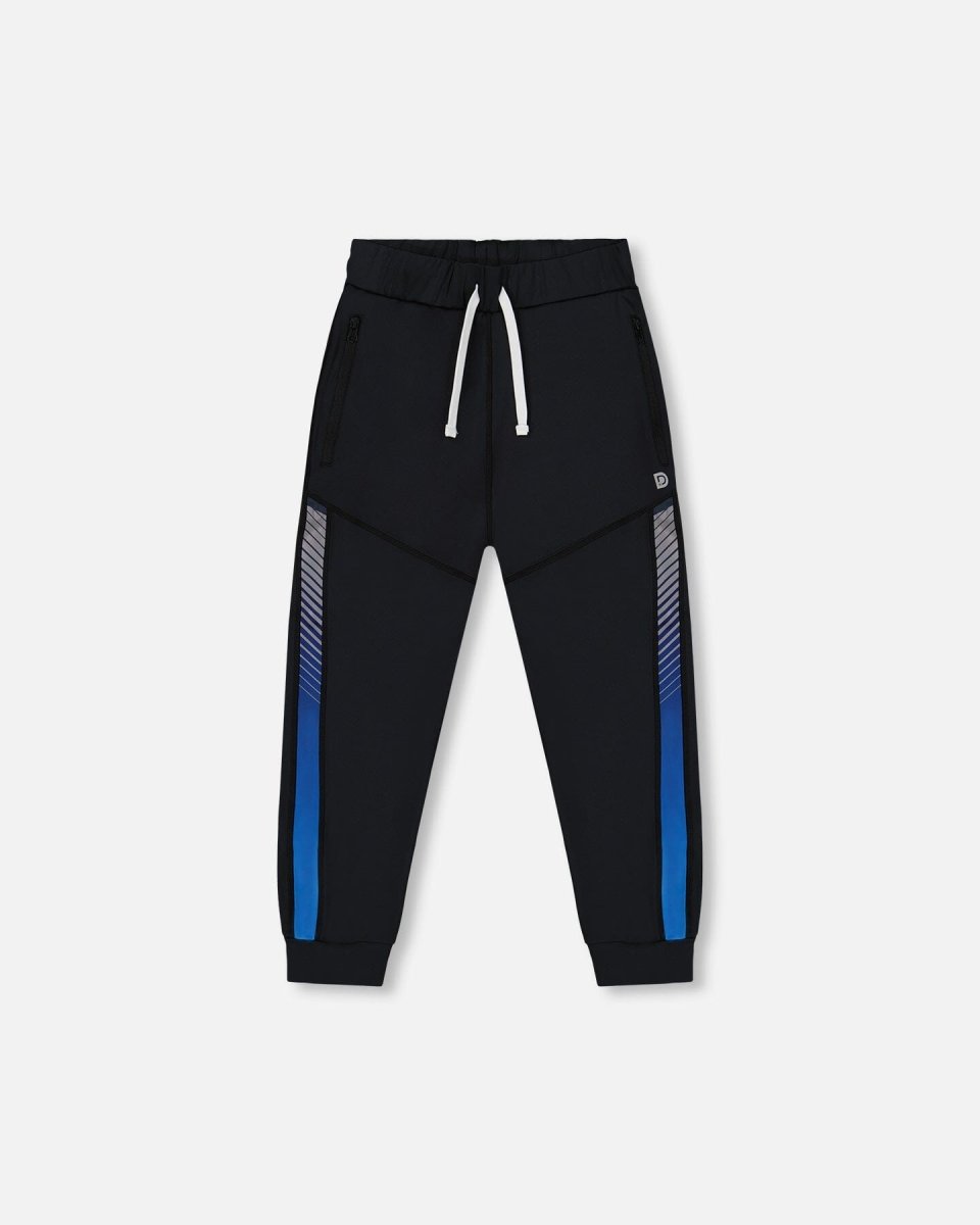 Athletic Pants Blue And Black - LittleTreasures