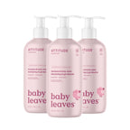 ATTITUDE Baby 2 - in - 1 Shampoo and Body Wash, Made in Canada, EWG Verified, Dermatologically Tested, Vegan, Unscented, 473 mL - LittleTreasures