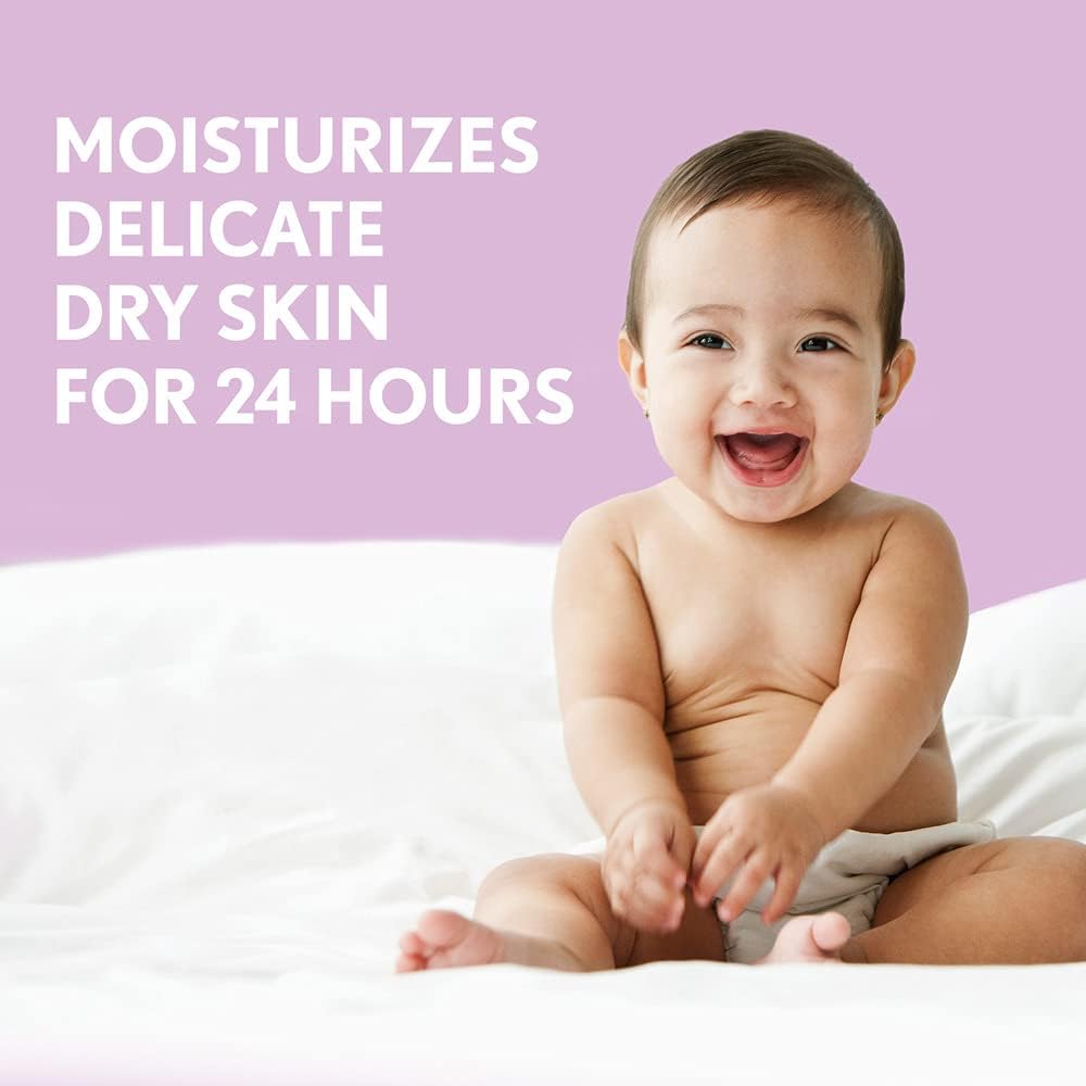 Aveeno Baby Calming Comfort Moisturizing Lotion with Relaxing Lavender & Vanilla Scents, Non - Greasy Baby Body Lotion, Natural Oatmeal & Dimethicone, Paraben - & Phthalate - Free, 532mL - LittleTreasures