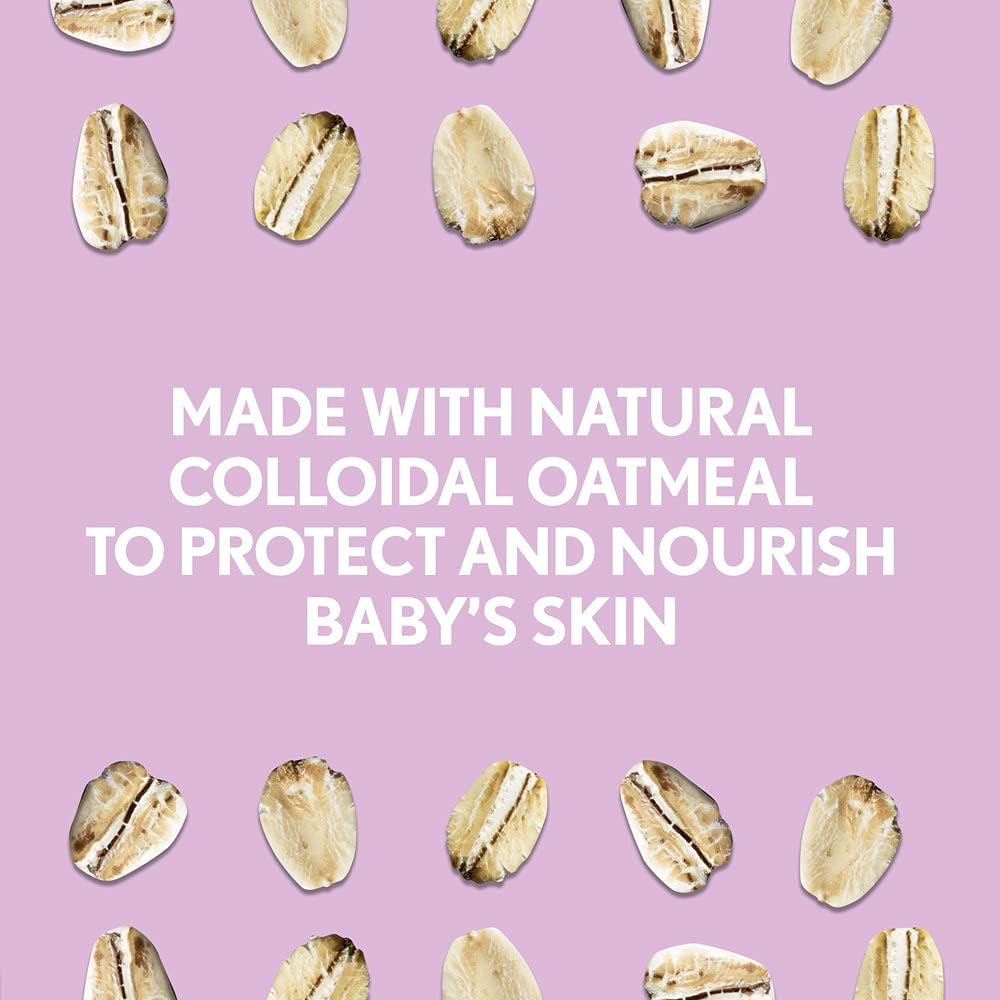 Aveeno Baby Calming Comfort Moisturizing Lotion with Relaxing Lavender & Vanilla Scents, Non - Greasy Baby Body Lotion, Natural Oatmeal & Dimethicone, Paraben - & Phthalate - Free, 532mL - LittleTreasures