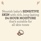 Aveeno Baby Daily Moisturizing Cream, Lightly Scented, Shea Butter, Coconut Oil, Prebiotic Oat, Hypoallergenic, 354 - mL - LittleTreasures