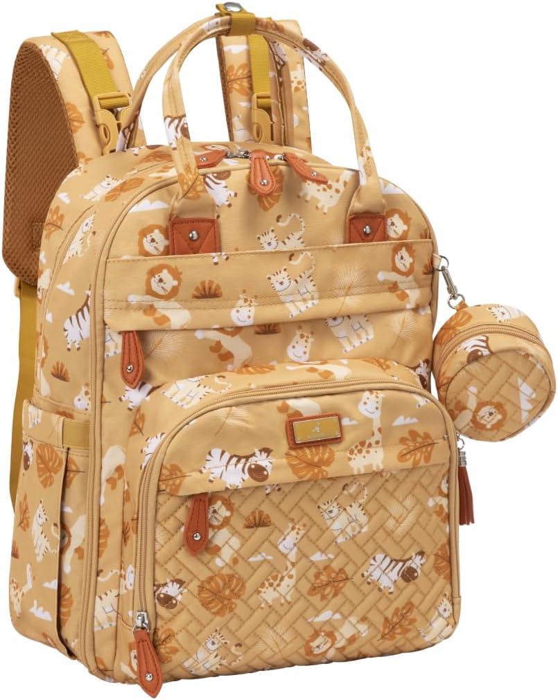 BabbleRoo Diaper Bag Backpack, Baby Essentials Travel Bag - LittleTreasures