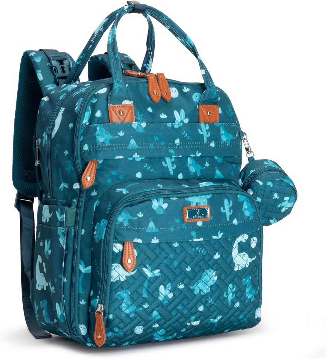 BabbleRoo Diaper Bag Backpack, Baby Essentials Travel Bag - LittleTreasures