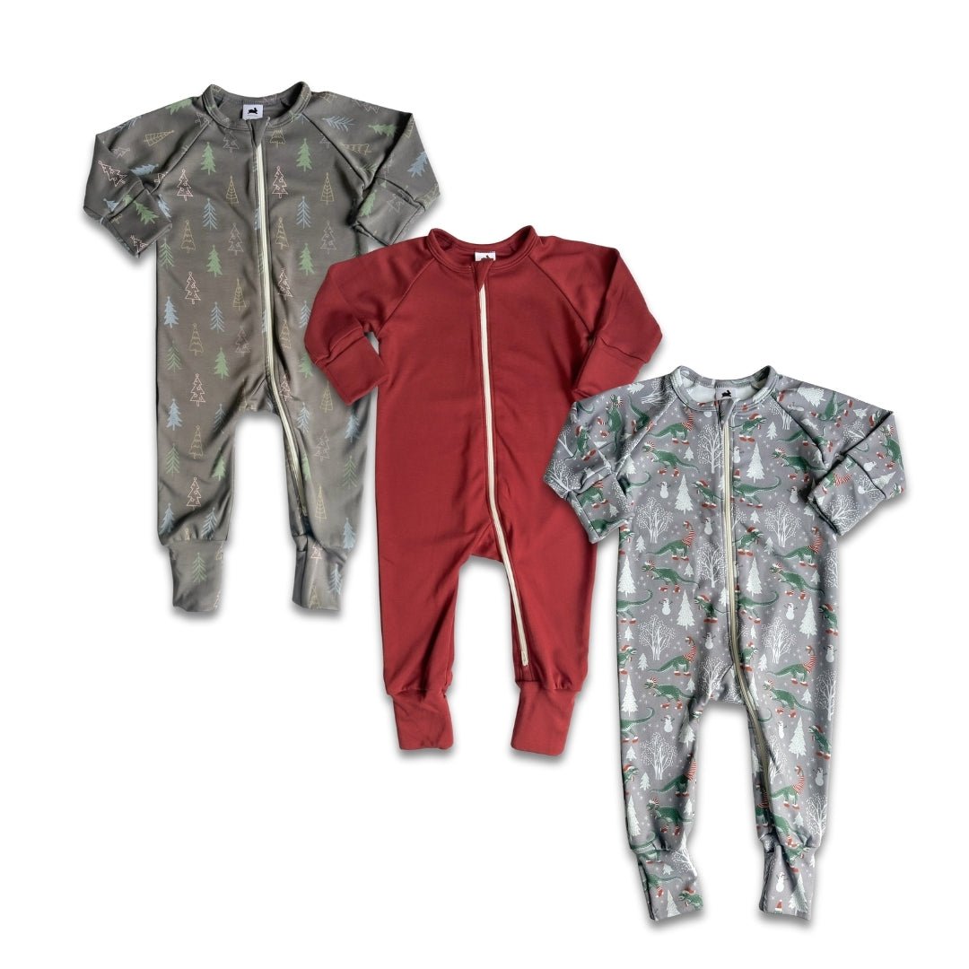 Baby Bamboo Zipper Sleeper - LittleTreasures