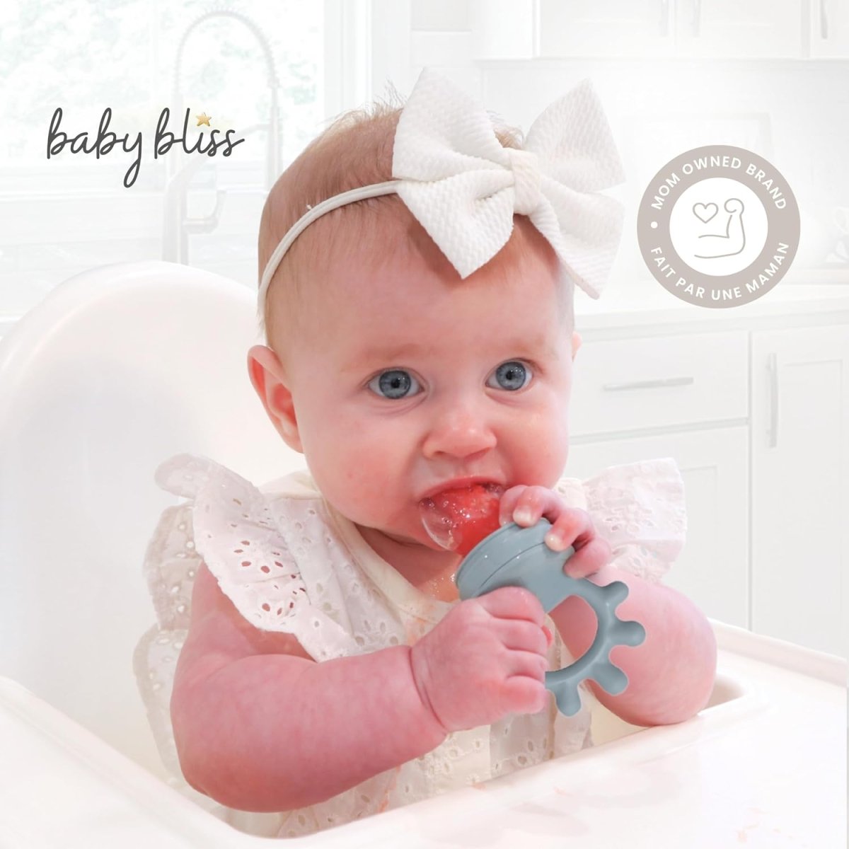 Baby Bliss Silicone Baby Food & Teething Pops Freezer Tray - LittleTreasures